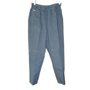 Vintage Chic Jeans Women's 12 High Waisted Elastic Pull on Tapered Mom Denim USA
